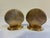 Mid-Century Modern Vintage Brass Scallop Seashell Bookends, Pair For Sale - Image 3 of 6