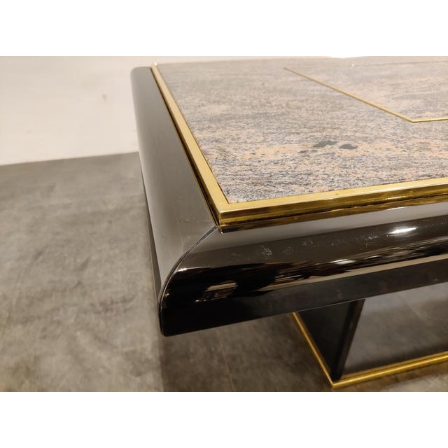 Vintage Hidden Bar Coffee Table from Fedam, 1980s For Sale - Image 11 of 12