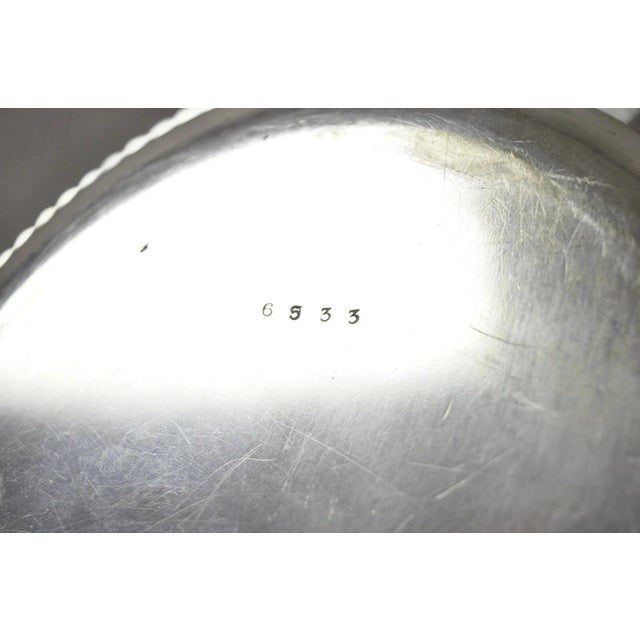 Antique Elkington Co English Regency Silver Plated Covered Serving Dish Platter For Sale - Image 9 of 12