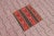 1970s Rustic Southwestern Striped Cicim Square Hand Knotted Natural Kilim Rug Size: 1.8 x 1.8 ft (56 X 56 cm) 22 x 22...