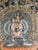 Unknown, Thangka Bhavachakra Wheel of Life Yama and Samsara, 1920s, Oil on Canvas For Sale - Image 9 of 10
