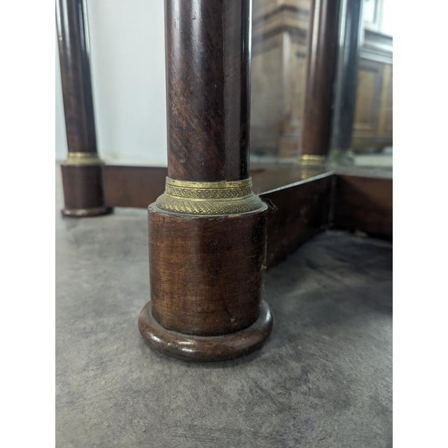 Empire Half-Glazed Dressing Table For Sale - Image 6 of 12