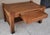 Rare 1900s Antique Mission Oak Craftsmen Library Table With Pullout Writing Desk With Ink Well For Sale - Image 4 of 16