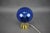 Kamenicky Senov Blue Glass and Brass Table Lamp, Czechoslovakia, 1970s For Sale - Image 3 of 8