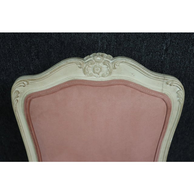 Pink Louis XV Style Pink Side Chairs For Sale - Image 8 of 11