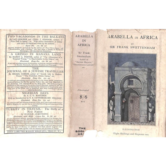 1920s "Arabella in Africa" 1925 Swettenham, Sir Frank For Sale - Image 5 of 18
