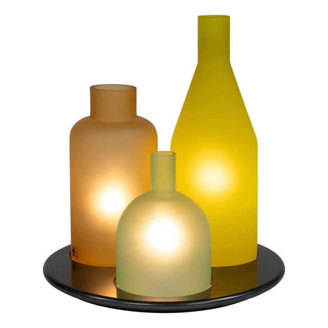 Bacco 1-2-3 Table Lamp in Murano Glass by Guido Rosati for Itre, 1980s For Sale