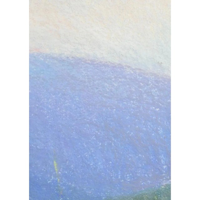 Larry Horowitz American Modernist Mountain Landscape Pastel Drawing, 1988 For Sale - Image 4 of 13