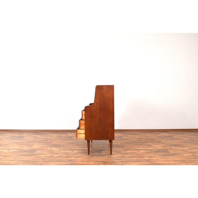 Mid-Century Danish Teak Secretary, 1960s For Sale - Image 11 of 18