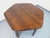 Vintage Brutalist Hexagonal Oak Dining Table with Extension, 1950s For Sale - Image 9 of 18