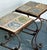 Vintage Italian Distressed Wrought Iron and Ceramic Tile Tables For Sale - Image 17 of 18