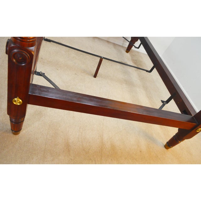 Wood Ralph Lauren Mahogany Queen For Sale - Image 7 of 12