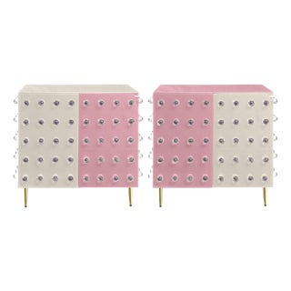 Murano Glass Cabinets from Justfurnituress SRL, Set of 2 For Sale