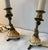 Bronze Vintage Art Nouveau Bronze Figural and Shell Lamps- A Pair For Sale - Image 8 of 9