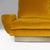 Three-Seater Sofa and Poufs in Yellow Velvet1970, Set of 3 For Sale - Image 9 of 12