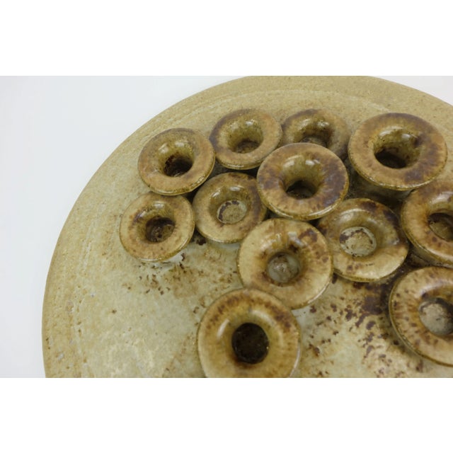 Mid-Century Modern Large West German Candleholder by Rudi Stahl, 1970s For Sale - Image 3 of 11