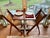 Vintage Diner Table Base With Solid Teak Top For Sale - Image 4 of 11