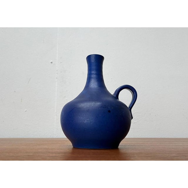 Mid-Century German Studio Pottery Carafe Vase from Töpferhof Malente, 1960s For Sale - Image 16 of 16