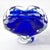 Blue Vintage Blue Murano Glass Ashtray, 1960s For Sale - Image 8 of 12