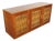 Restored Mid-Century Mahogany Sideboard W/ Woven Rattan Doors (Need Sku) For Sale
