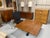 Wood Square 49.5 Inch Danish Teak Butcher Block Coffee Table on Black Iron Base For Sale - Image 7 of 17