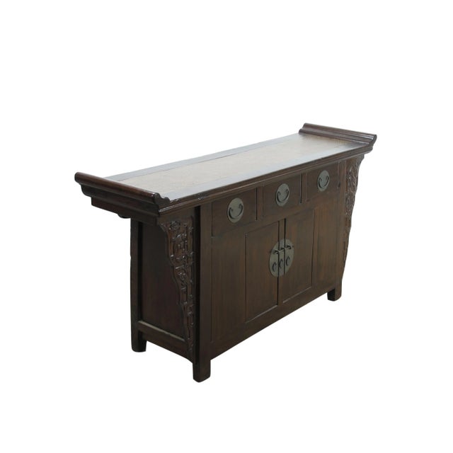 Late 19th Century Antique Beijing Buffet Sideboard Altar For Sale - Image 4 of 11