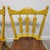 Mustard Antique Temple-Stuart Mustard Painted Country Dining Chairs, Set of 4 For Sale - Image 8 of 14