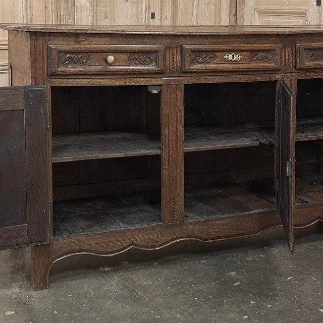 18th Century Liégeois Country French Oak Buffet For Sale - Image 12 of 18