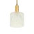 Mid-Century Scandinavian Crystal Glass & Brass Pendant by Carl Fagerlund for Orrefors, Sweden, 1960s For Sale - Image 10 of 10
