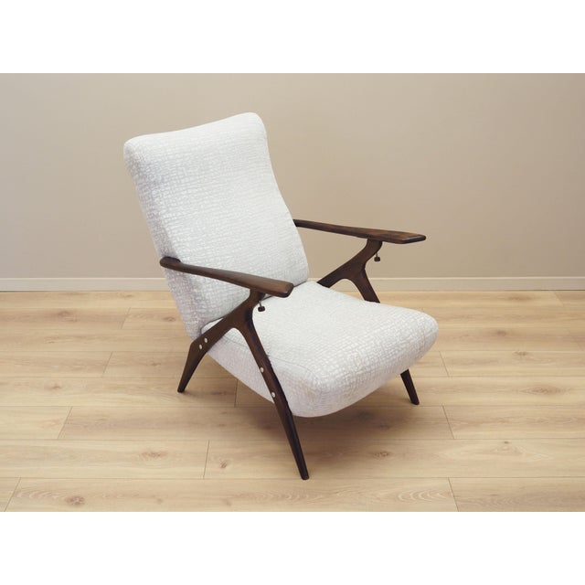 Beech Armchair, Italy, 1970s For Sale - Image 9 of 18