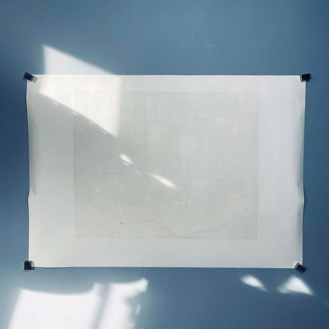 1960s Artist's Proof Abstract Purple Skull Still Life Print For Sale - Image 12 of 13