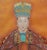 Chinese Pair of Chinese Ancestor Portraits Reverse Glass Paintings For Sale - Image 3 of 12