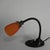 Desk Lamp with Orange Glass Shade from Erpe, 1930s For Sale - Image 6 of 17