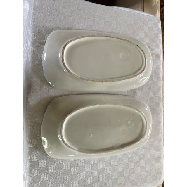 1960s Ceramic Asparagus Plates - Set of 6 For Sale In Lexington, KY - Image 6 of 10