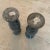 Late 20th Century Grey Marble Bud Vases - a Pair For Sale - Image 4 of 9