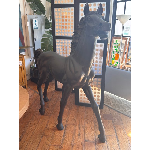 Monumental Bronze Horse Sculpture For Sale - Image 13 of 13