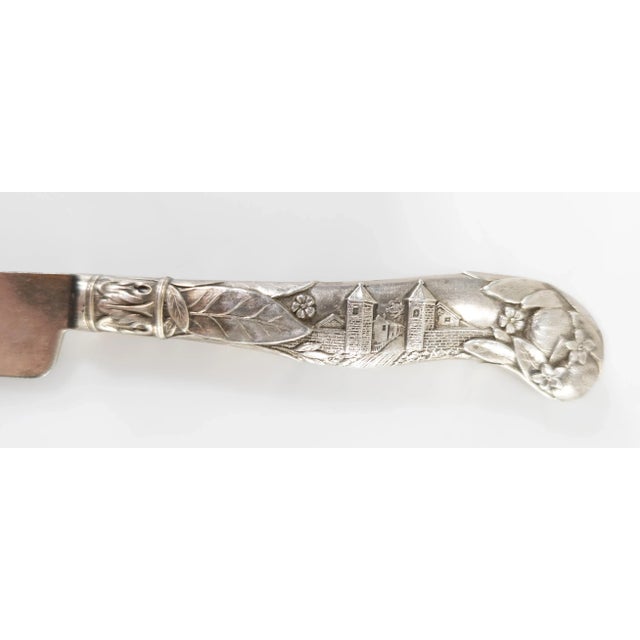 19th Century American Florida Sterling Silver Grape Fruit or Cheese Knife For Sale In New York - Image 6 of 7