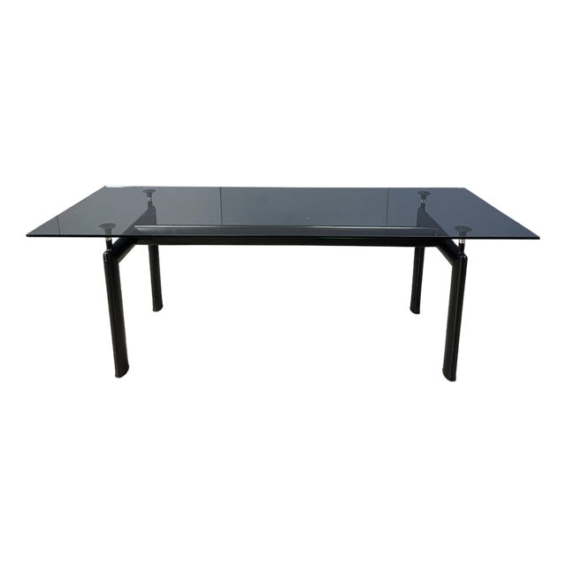 LC6 Dining Table attributed to Le Corbusier for Cassina, 1990s For Sale