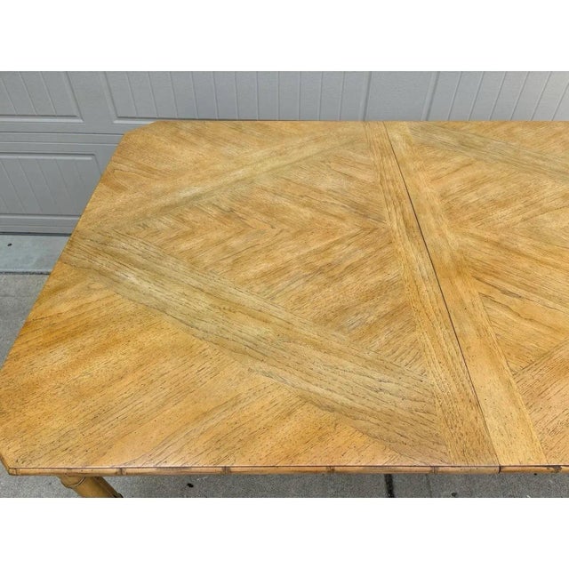 Chinoiserie Style Dining Table by Century Furniture For Sale - Image 9 of 10