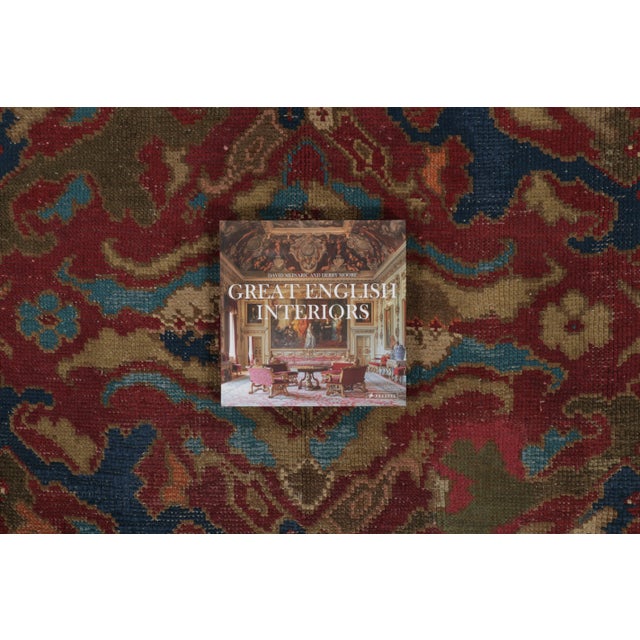 Antique 19th Century English Rug With Heraldic Motifs in Jewel Tones - Rug & Kilim For Sale In New York - Image 6 of 9