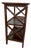 1950s Dark Wood Rectangle End & Side Table, Walnut or Mahogany For Sale
