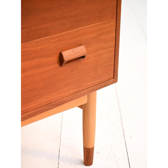 Danish Chest of Drawers by Børge Mogensen for Søborg Møbelfabrik, 1950s For Sale - Image 6 of 8