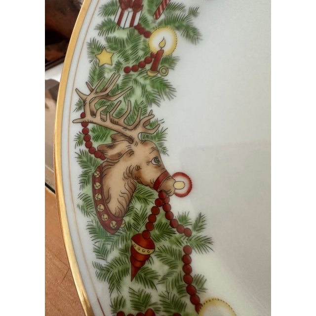 1970s Fitz and Floyd. St.Nicolas Dinnerware Service for 14- 79 Pieces. 1970's For Sale - Image 5 of 17