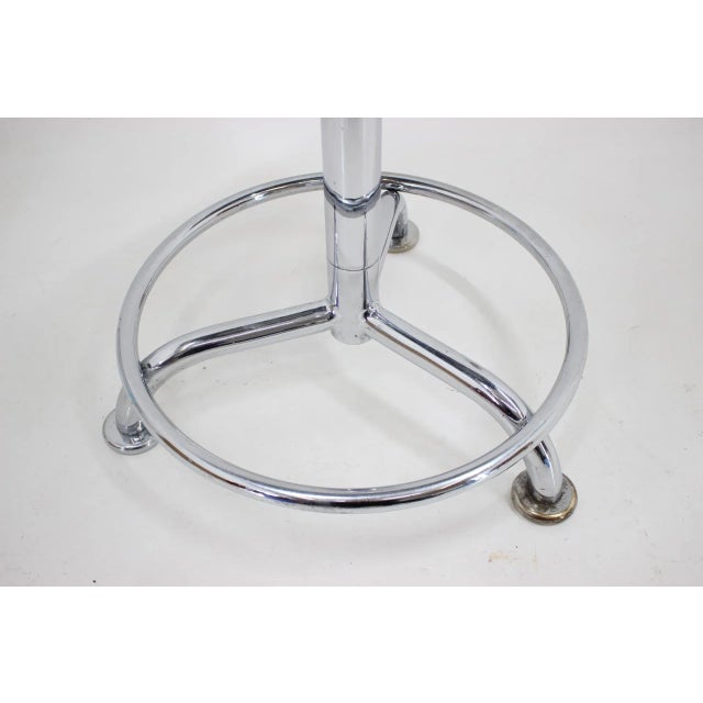 1930s Bauhaus Chrome Side Table from SLEZAK Factories, 1930s For Sale - Image 5 of 7