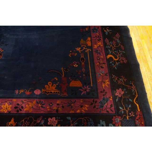 1920s Chinese Art Deco Carpet in Mandarin Quality ( 10' x 13'6" - 305 x 402 ) For Sale - Image 12 of 12
