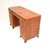 Art Deco Figured Walnut Leather Top Desk, 1930 For Sale - Image 6 of 11