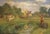 French 19th Century French Barbizon Style Pastoral Oil on Canvas Painting For Sale - Image 3 of 12
