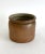 French stoneware pot in the traditional brown clay from the Normandy region. With a single braided handle, this was a...