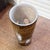 Murano Vintage Encased Sommerso Murano Art Glass Windows Vase in Amber & Brown For Sale - Image 4 of 7