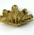 Sculptural Brass Shell Trinket Bowl With Fluted Edges For Sale - Image 9 of 11